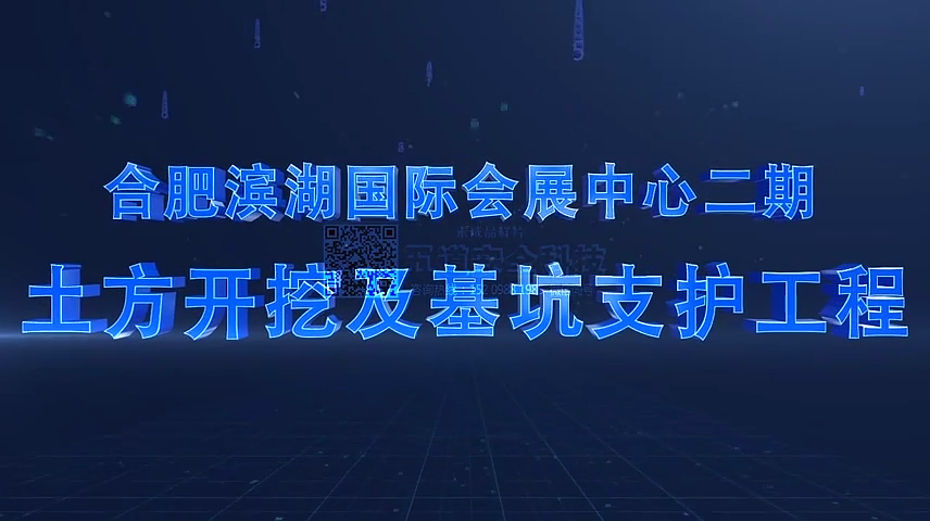 合肥滨湖会展中心二期土方开挖及基坑支护工程